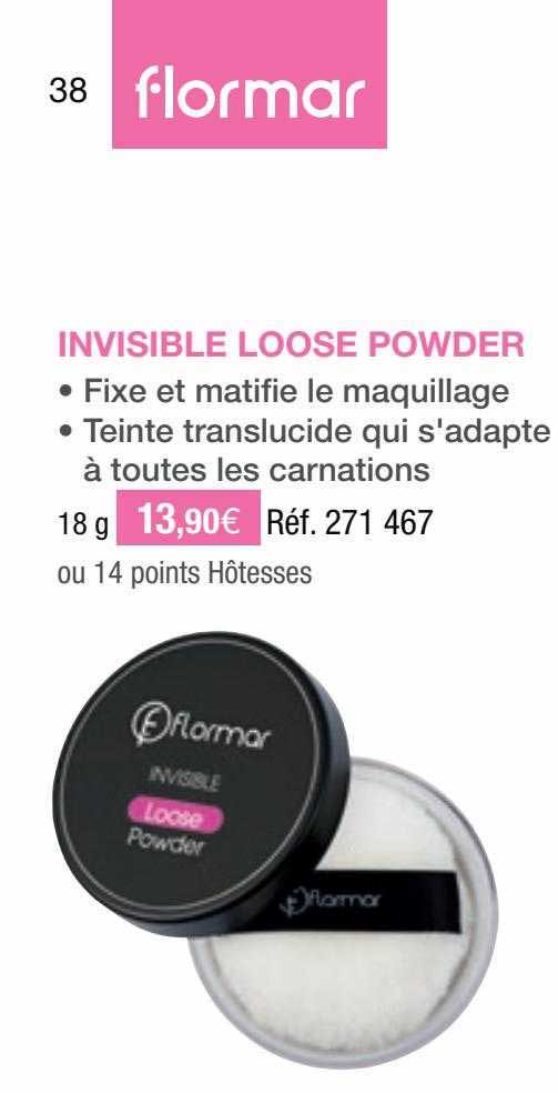 invisible loose powder