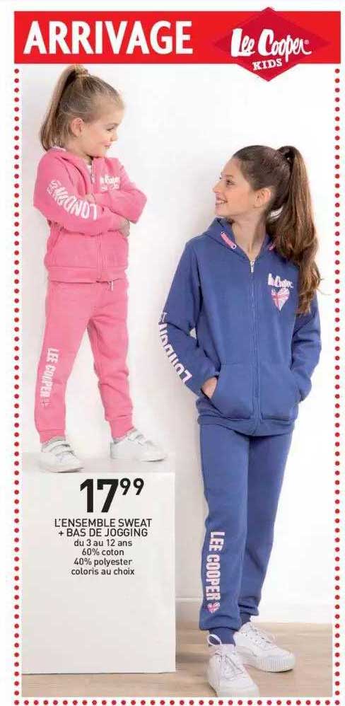 l'ensemble sweat + bas de jogging