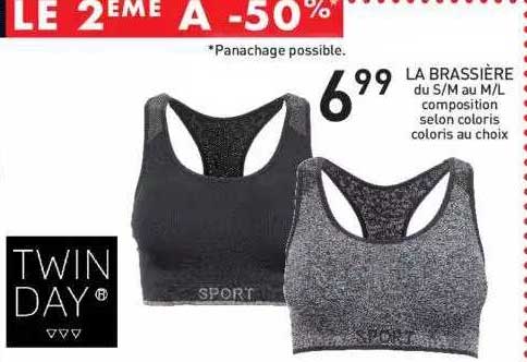 la brassière twin day