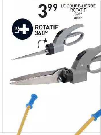 le coupe-herbe rotatif