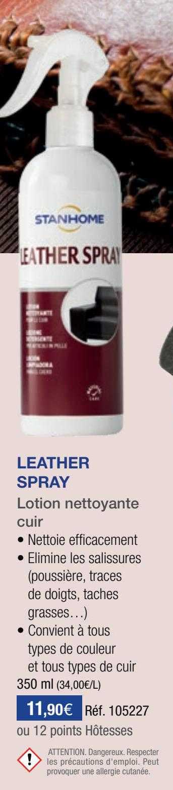 leather spray