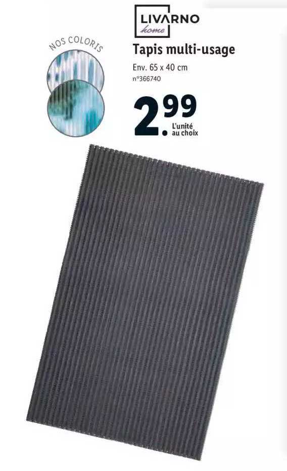 Livarno Home Tapis Multi-usage