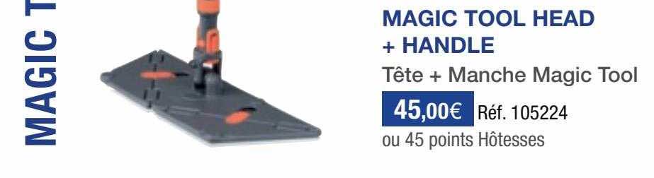 magic tool head + handle