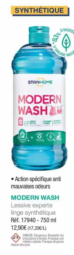modern wash lessive experte linge synthétique