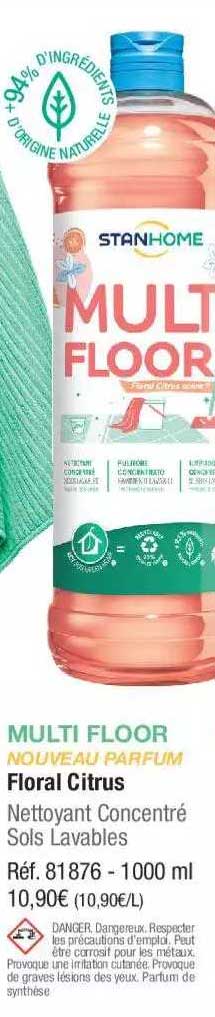 multi floor floral citrus stanhome