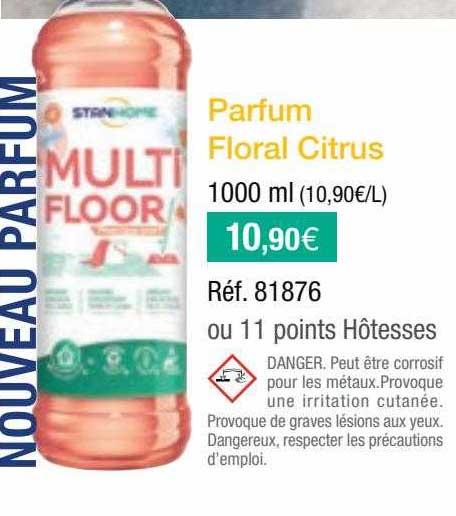 multi floor parfum floral citrus