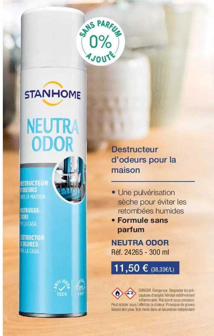 neutra odor destructeur d'odeurs pour la maison