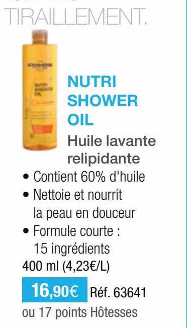 nutri shower oil