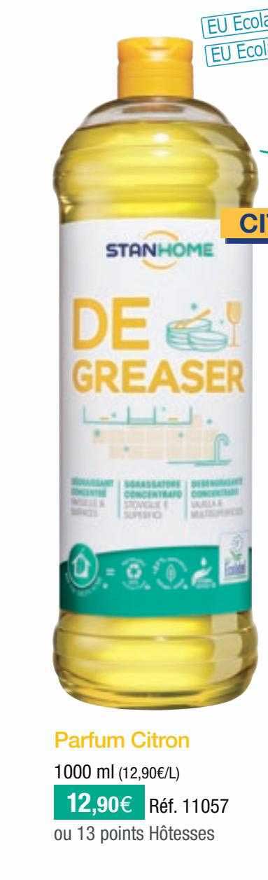 parfum citron de greaser stanhome