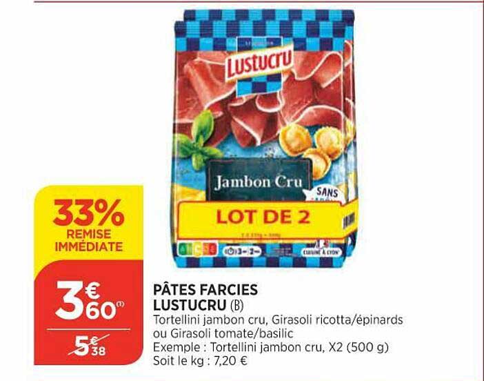 Pâtes Farcies Lustucru