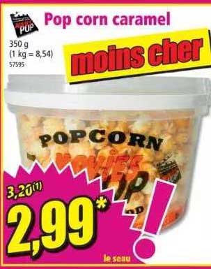 pop corn caramel