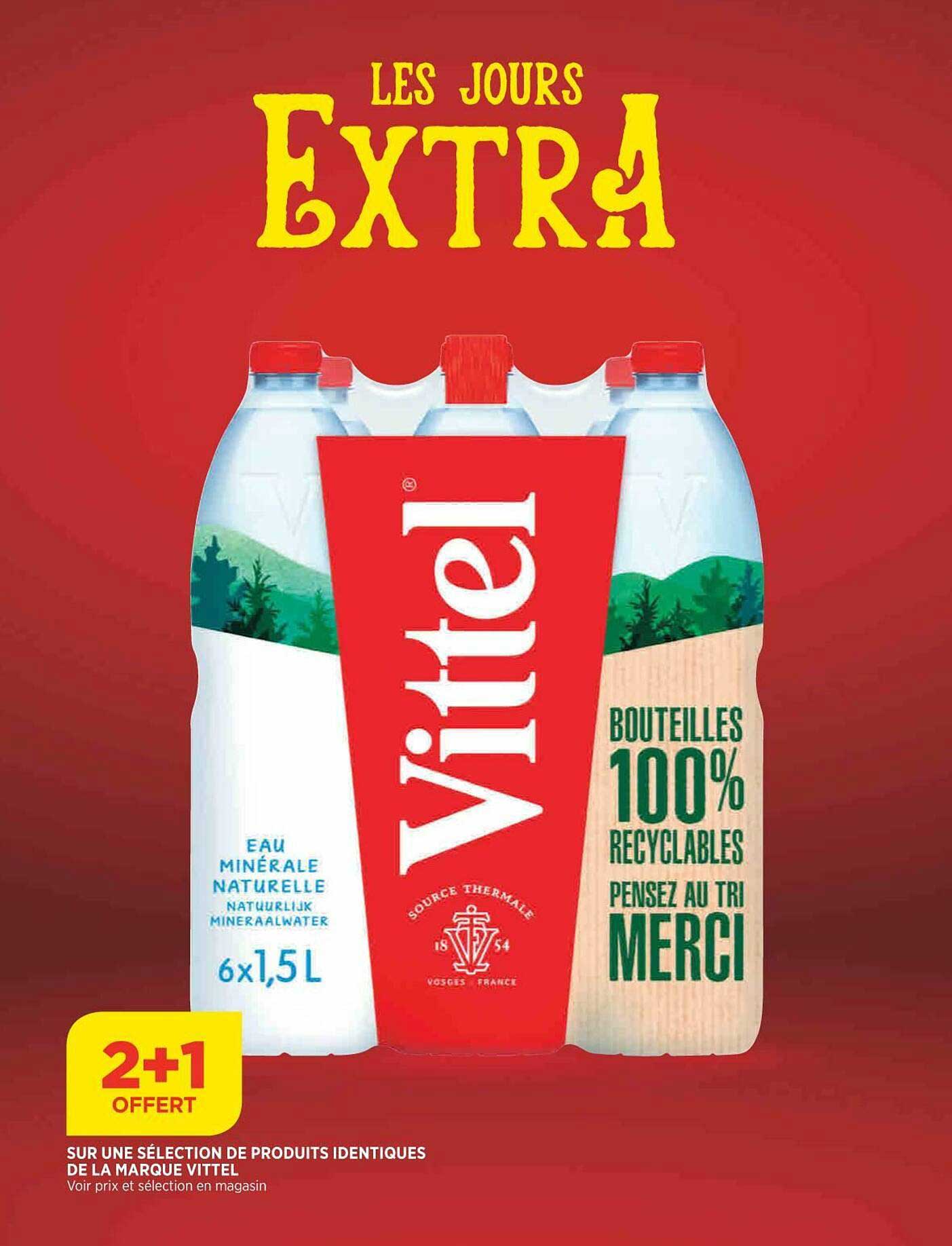 produits identique de la marque vittel