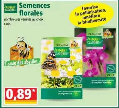 semences florales finest garden