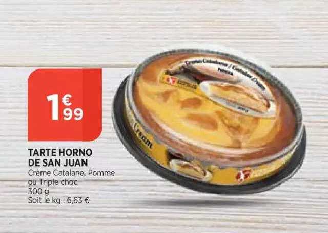tarte horno de san juan