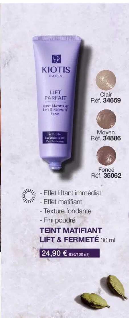 teint matifiant lift & fermeté