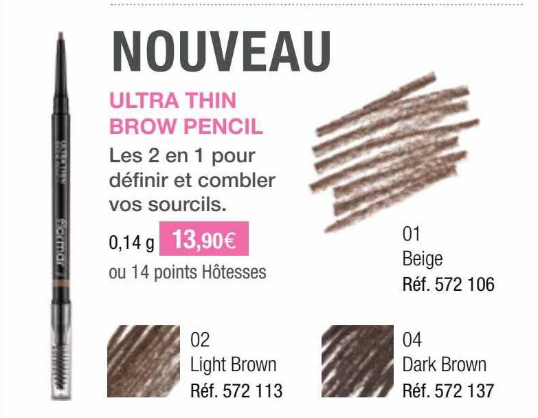 ultra thin brow pencil