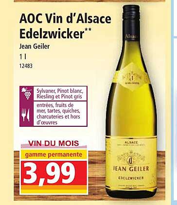 aoc vin d'alsace edelzwicker jean geiler