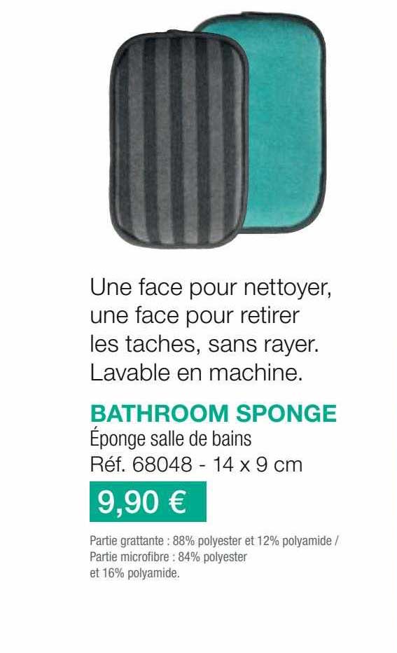 bathroom sponge