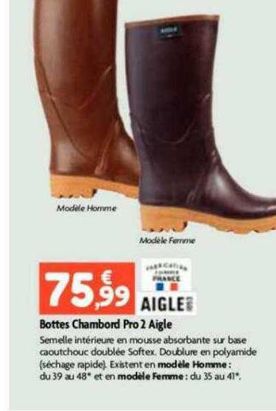 bottes chambord pro 2 aigle