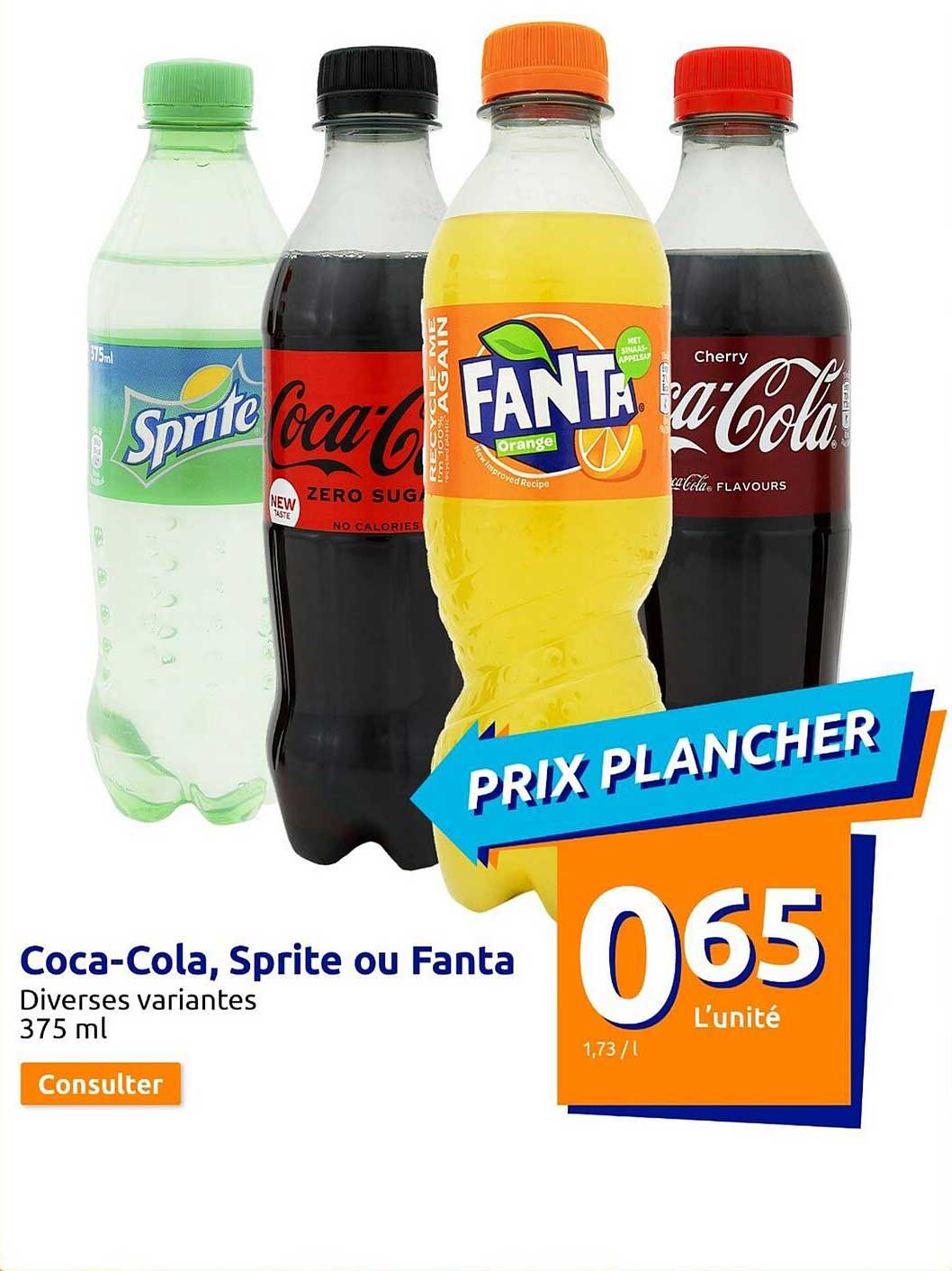 coca-cola, sprite ou fanta