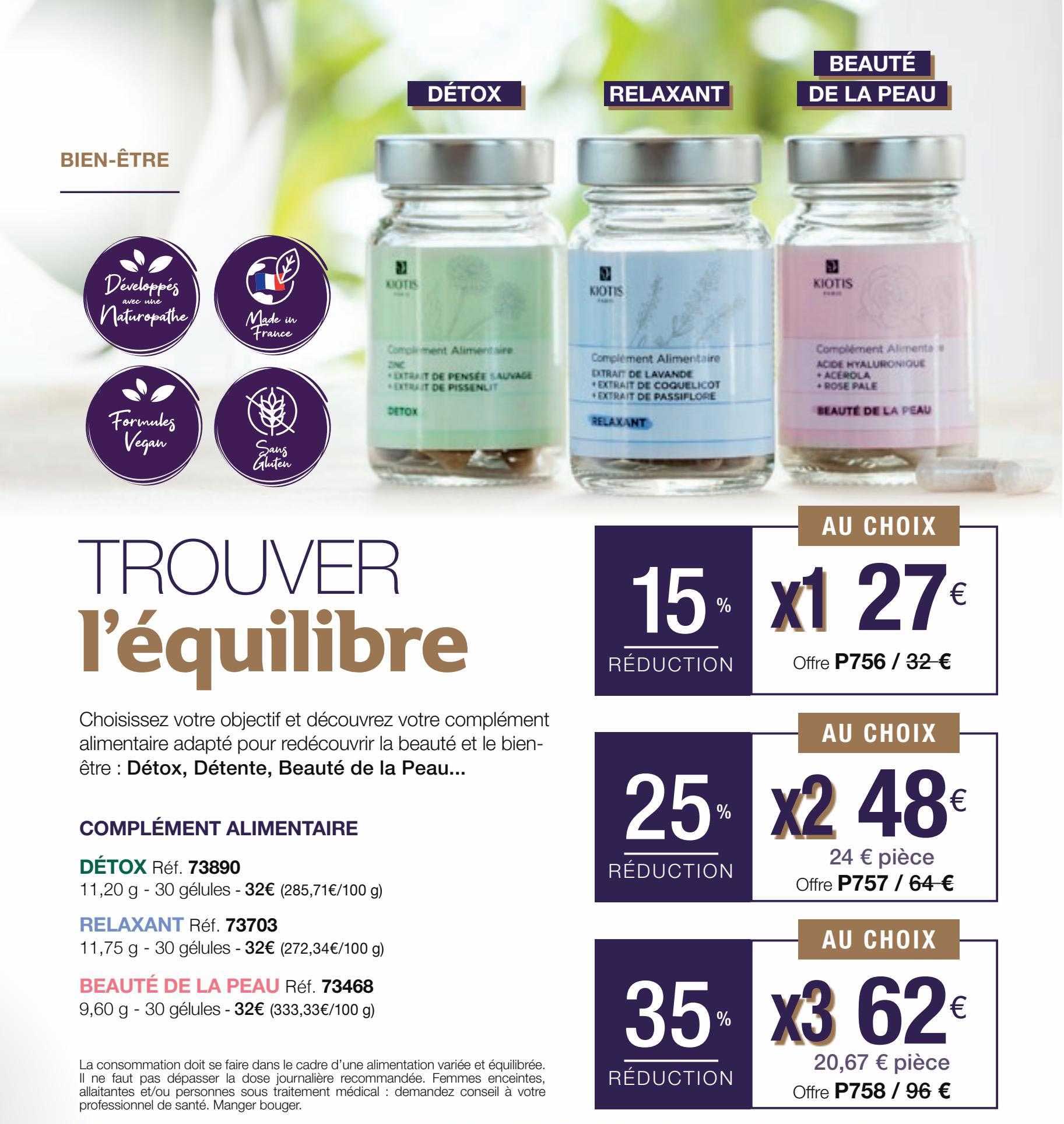 complément alimentaire détox, relaxant, beauté de la peau