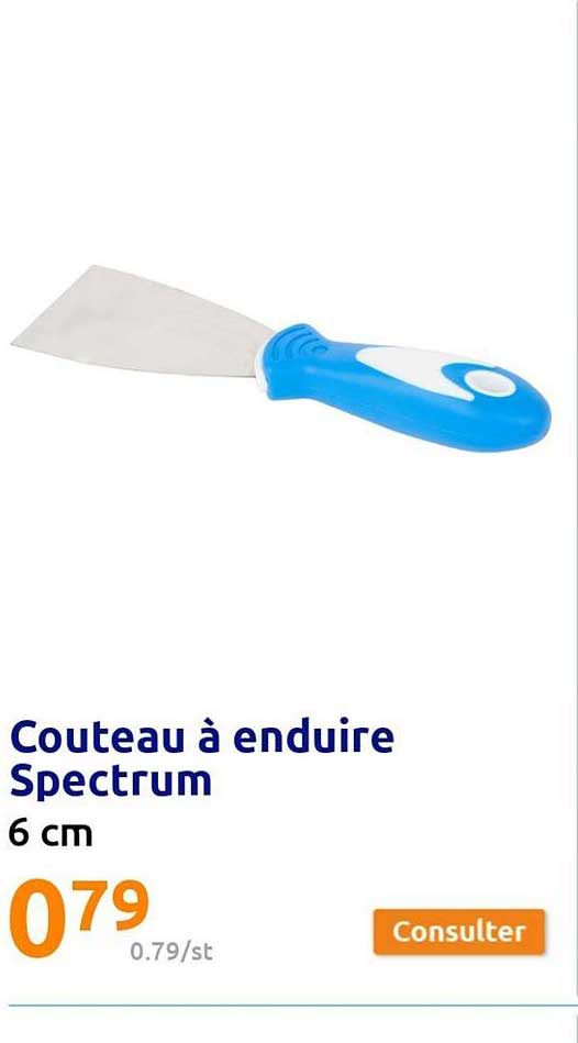 Couteau à Enduire Spectrum