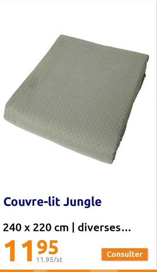 couvre-lit jungle