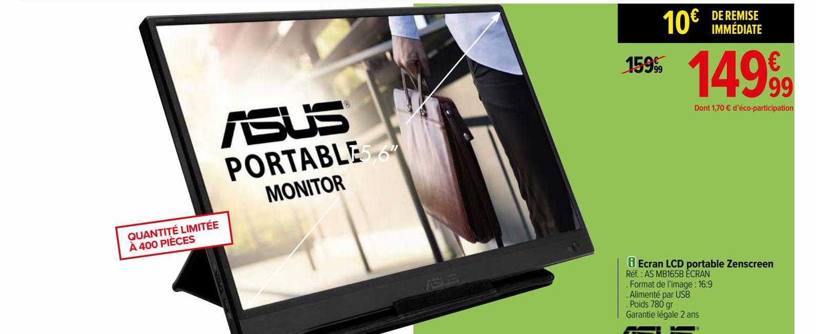 écran lcd portable zenscreen asus