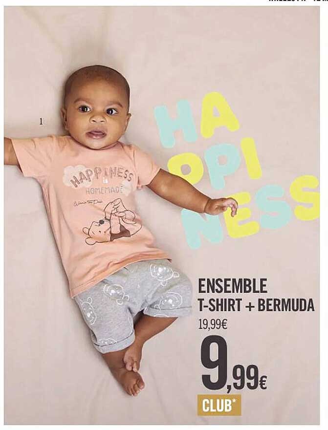 Ensemble T-shirt + Bermuda