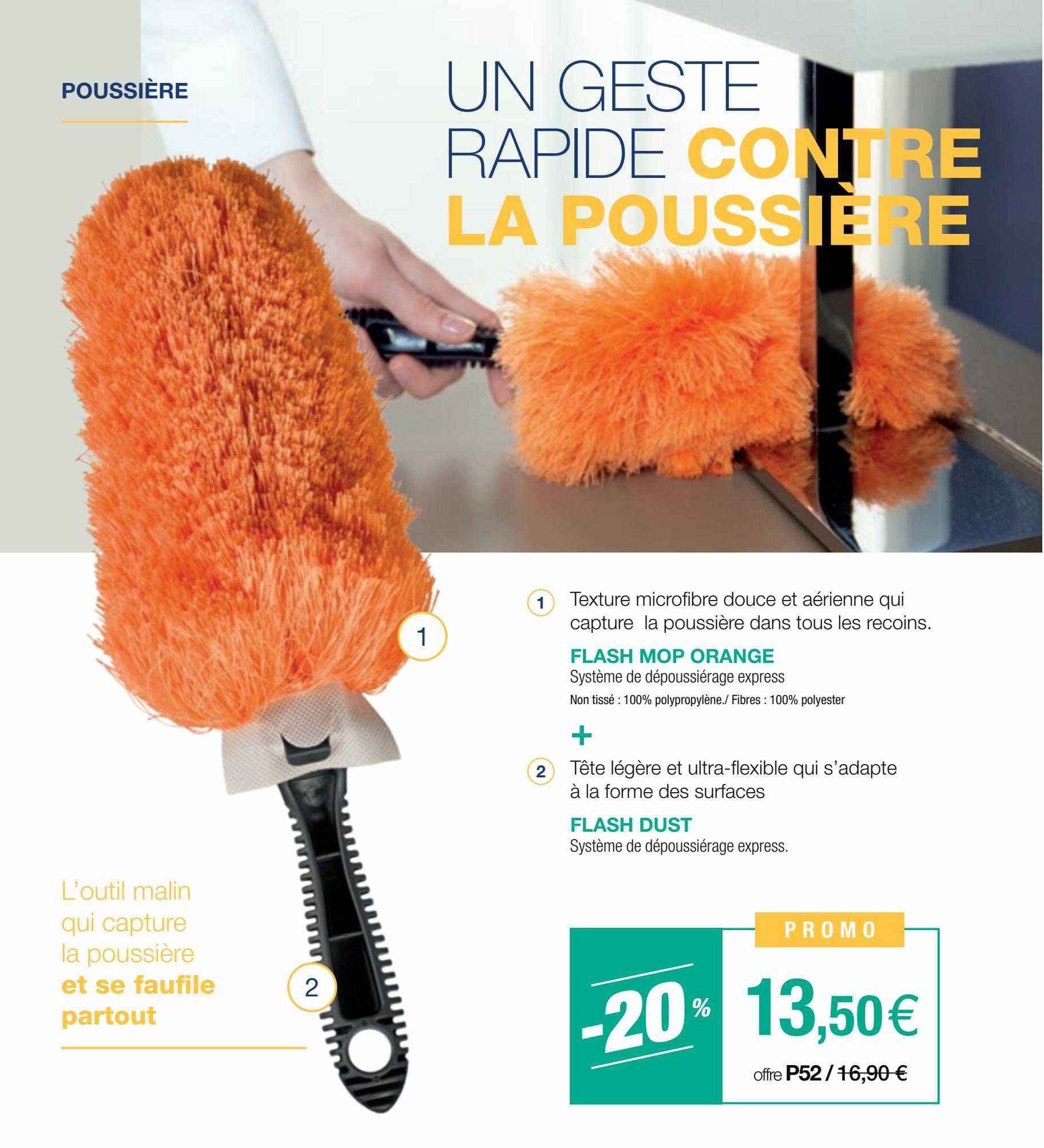 flash mop orange