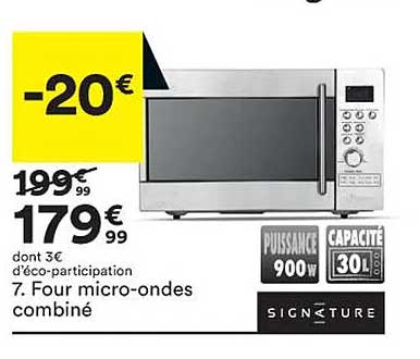 four micro-ondes combiné signature