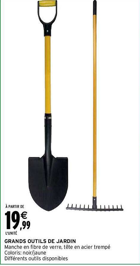 grands outils de jardin