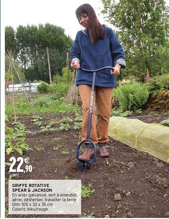 griffe rotative spear & jackson