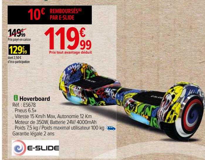Hoverboard E-slide