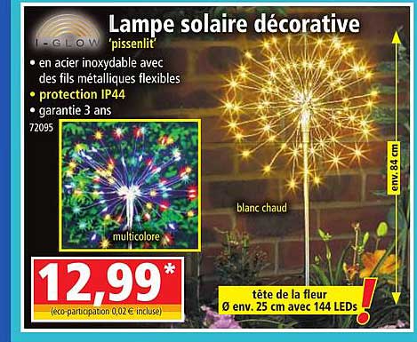 lampe solaire décorative i-glow