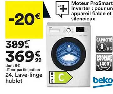 lave-linge hublot beko