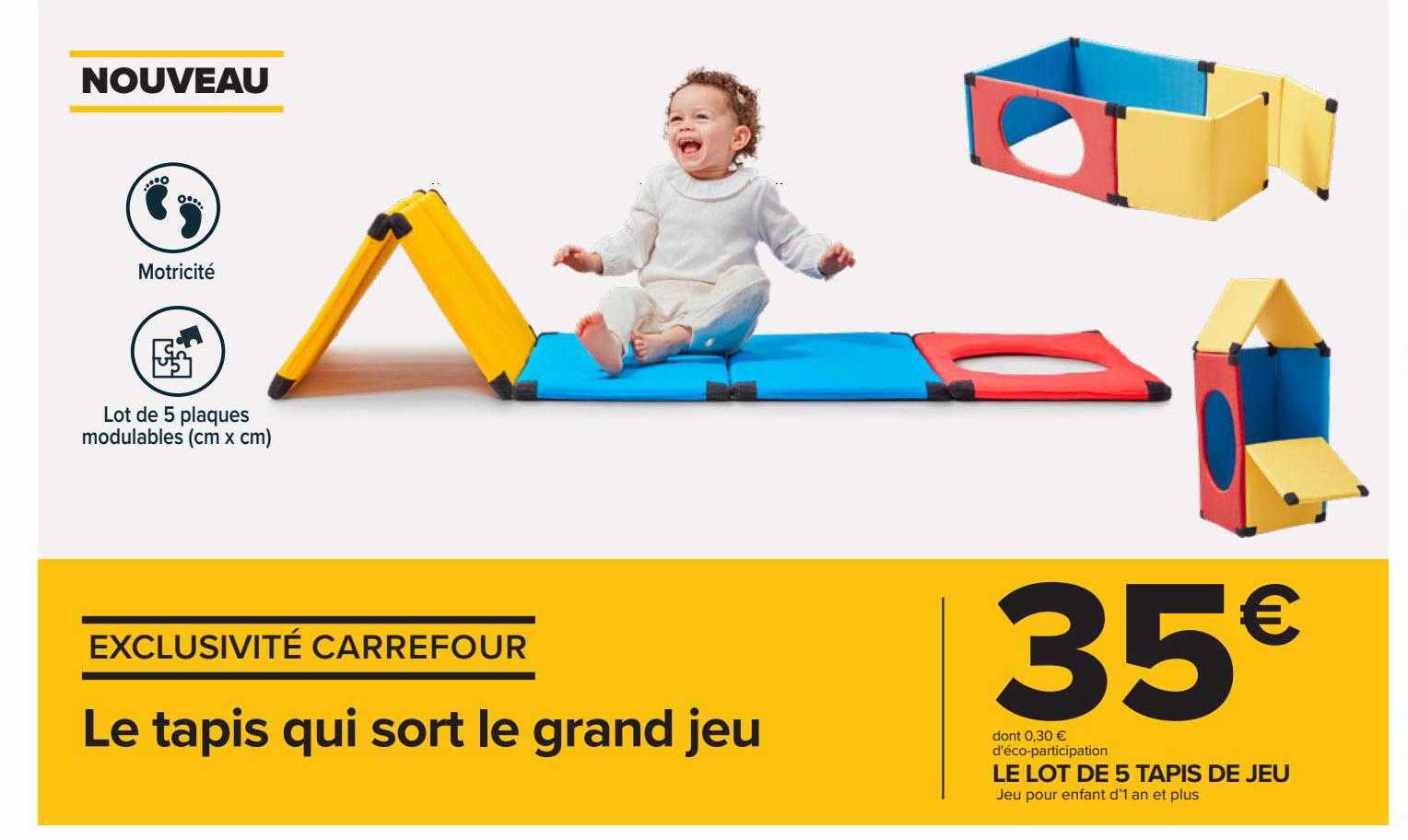 Le Lot De 5 Tapis De Jeu