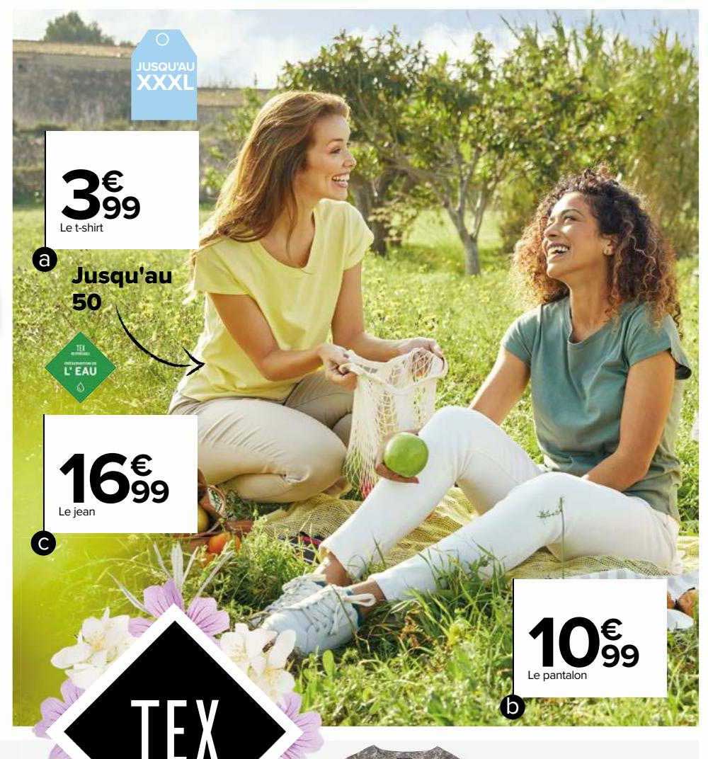 Le T-shirt Le Jean Le Pantalon Tex