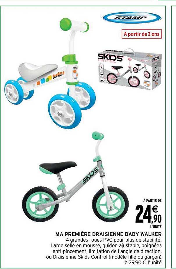 ma première draisienne baby walker stamp