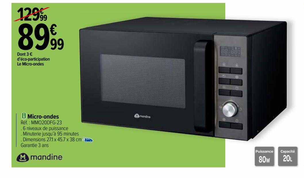 micro-ondes mandine