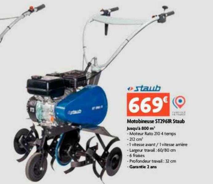 motobineuse st2961r staub