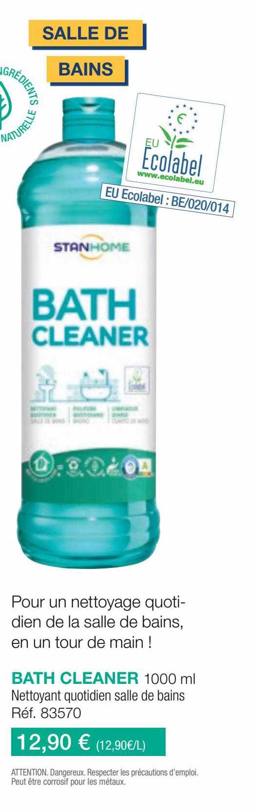 nettoyant quotidien salle de bains bath cleaner