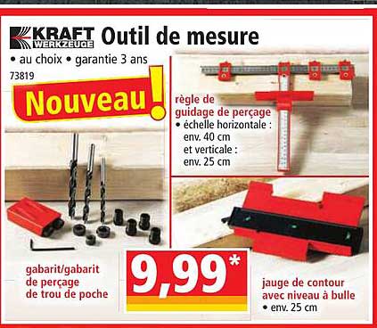 outil de mesure kraft werkzeuge