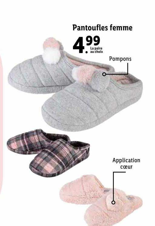 Pantoufles Femme