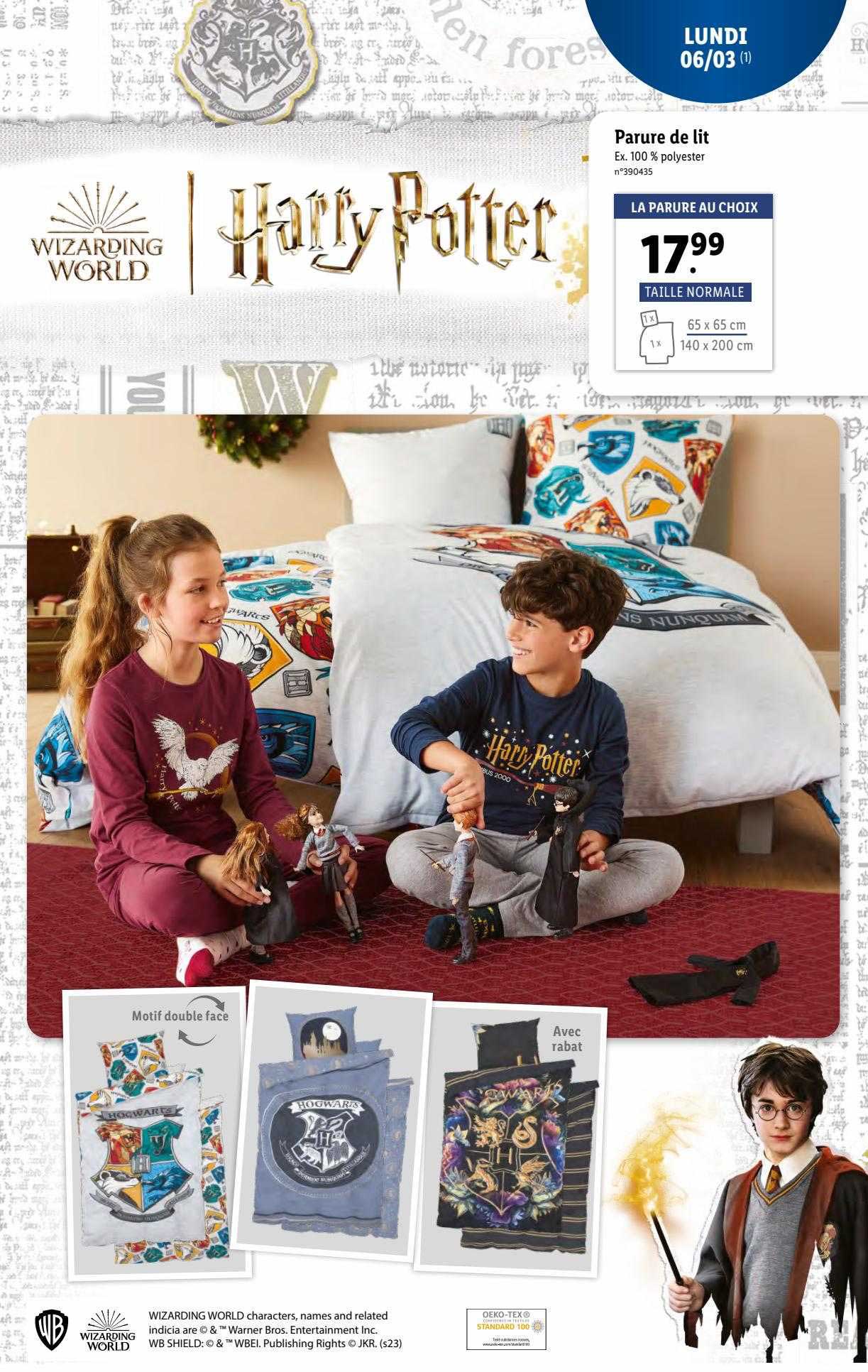 parure de lit harry potter