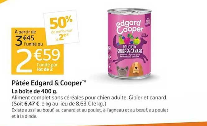 pâtée edgard & cooper