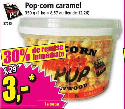 pop-corn caramel movies pop