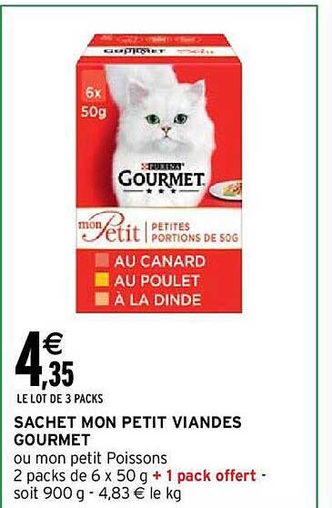sachet mon petit viandes gourmet