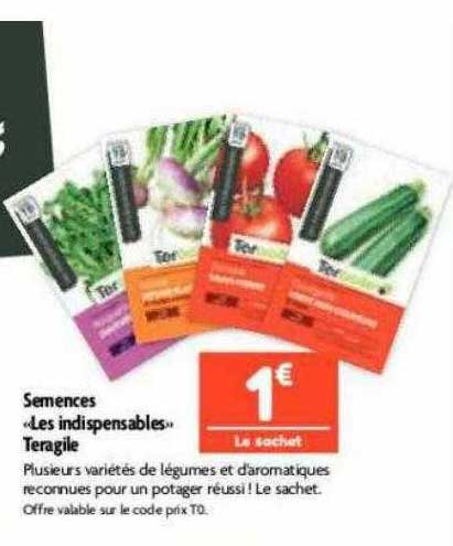 semences «les indispensables» teragile
