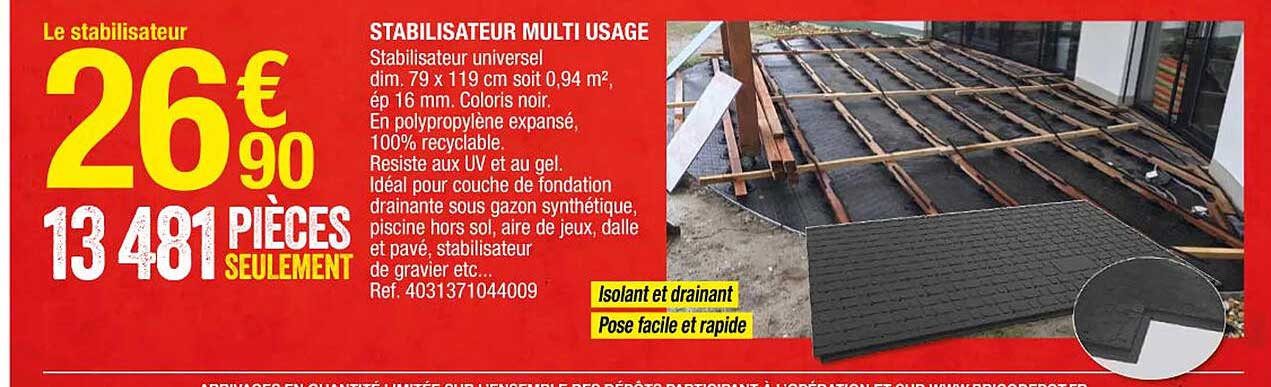 stabilisateur multi usage